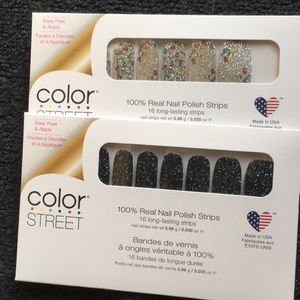 Color Street Holiday Delight and Holidaze